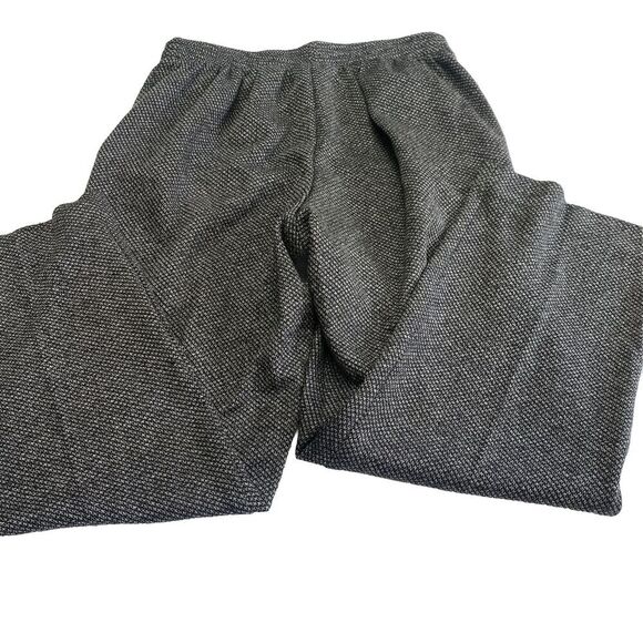 Alfred Dunner Pull-On Pants Women  Size 10P Gray elastic waist knit pants Pocket - Picture 10 of 15